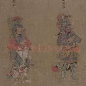 宋代《八公图》国画人物作品图片赏析