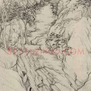 宋代 乔仲常《后赤壁赋图》国画综合作品图片赏析