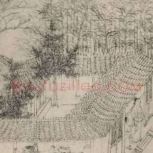 宋代 乔仲常《后赤壁赋图》国画综合作品图片赏析
