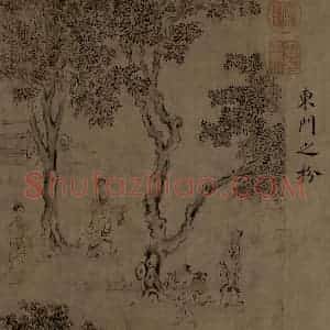 宋代 马和之《陈风图》国画综合作品图片赏析