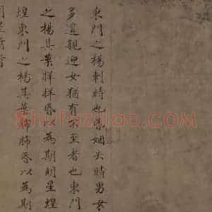 宋代 马和之《陈风图》国画综合作品图片赏析