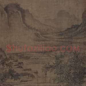 宋代 郭熙《溪山秋霁图》国画山水作品图片赏析