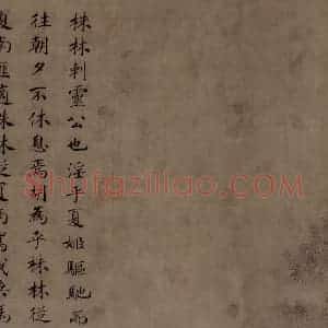 宋代 马和之《陈风图》国画综合作品图片赏析