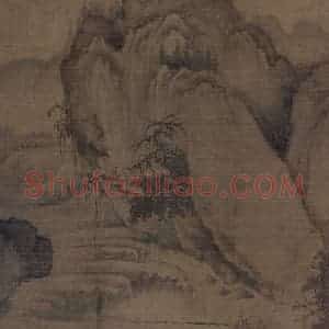 宋代 郭熙《溪山秋霁图》国画山水作品图片赏析