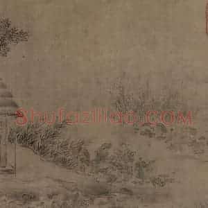 宋代 马和之《陈风图》国画综合作品图片赏析