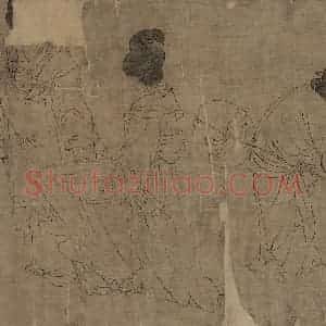 宋代《宫中图》国画人物作品图片赏析
