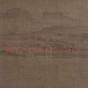 宋代 郭熙《溪山秋霁图》国画山水作品图片赏析