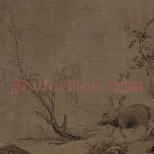 宋代《归牧图》国画综合作品图片赏析