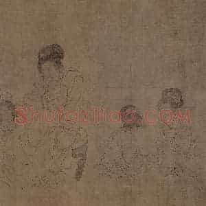 宋代《宫中图》国画人物作品图片赏析