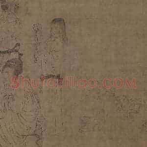 宋代《宫中图》国画人物作品图片赏析