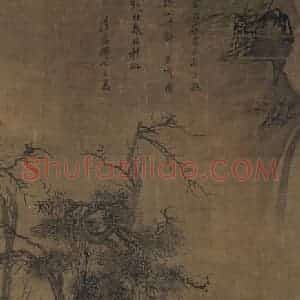 宋代《玄沙接物利生图》国画人物工笔作品图片赏析