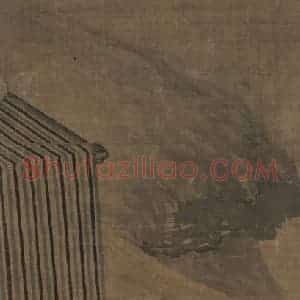 宋代《玄沙接物利生图》国画人物工笔作品图片赏析