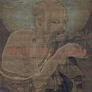 宋代 金大受《罗汉图》国画人物工笔作品图片赏析