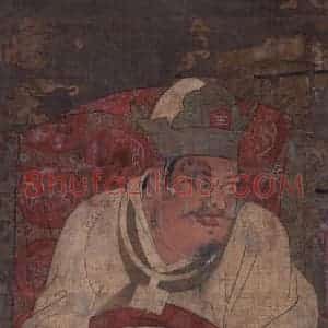 宋代《变成王》国画人物工笔作品图片赏析