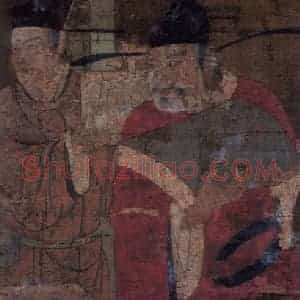 宋代《都市王》国画人物工笔作品图片赏析