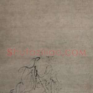 宋代 牧溪《政黄牛图》国画人物工笔作品图片赏析