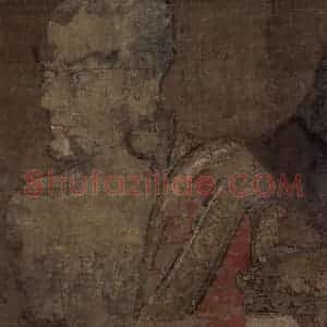 宋代《罗汉图(二)》国画人物工笔作品图片赏析