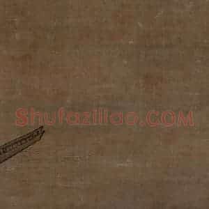 宋代 马远《寒江独钓图》国画山水工笔作品图片赏析