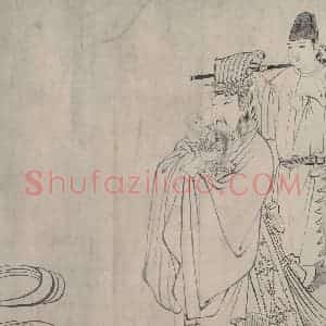 宋代《送子天王图》国画人物作品图片赏析