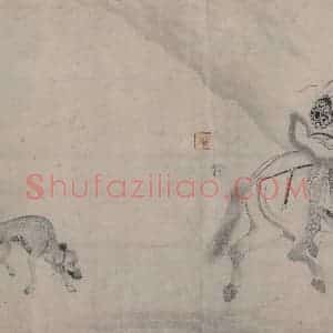 金代 宫素然《明妃出塞图》国画人物作品图片赏析
