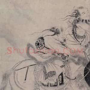 金代 宫素然《明妃出塞图》国画人物作品图片赏析