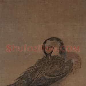 宋代 赵佶（传）《鸭图》国画综合作品图片赏析