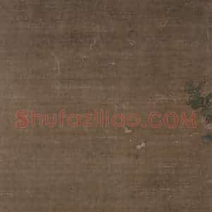 宋代 毛益(传)《蜀葵游猫图》国画综合作品图片赏析