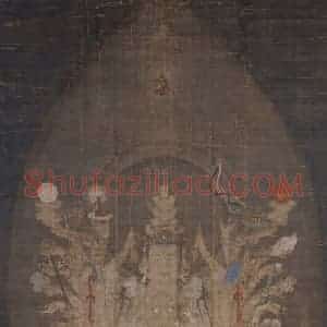 宋代《千手观音图》国画综合作品图片赏析