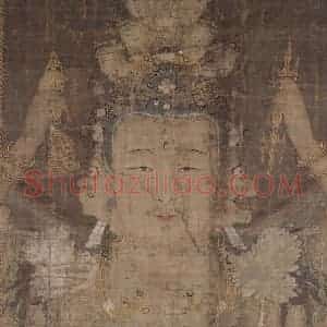 宋代《千手观音图》国画综合作品图片赏析