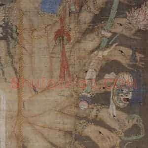 宋代《千手观音图》国画综合作品图片赏析