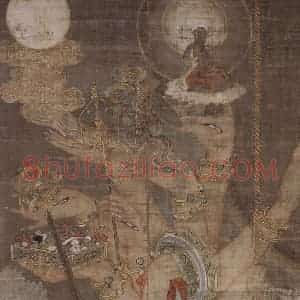 宋代《千手观音图》国画综合作品图片赏析