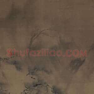 宋代 胡直夫（传）《夏景山水图》国画山水作品图片赏析