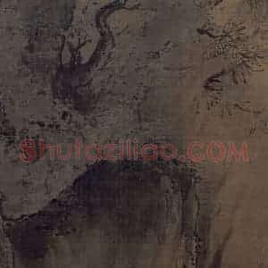 宋代 胡直夫（传）《夏景山水图》国画山水作品图片赏析