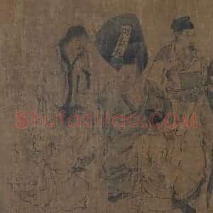 宋代《护法天王图》国画人物作品图片赏析