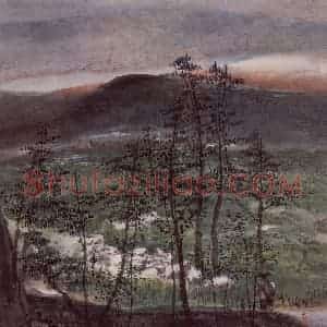 2004年 曾宓《吉羊开泰》国画山水作品图片赏析