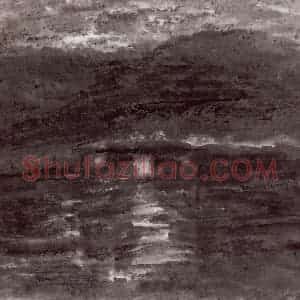 1996年 曾宓《夜》国画山水作品图片赏析