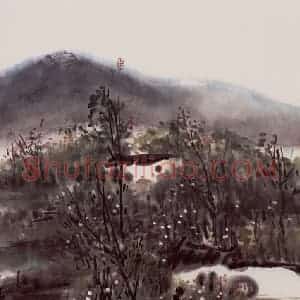 2001年 曾宓《春色满园》国画综合作品图片赏析