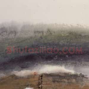 2002年 曾宓《草原风情》国画综合作品图片赏析
