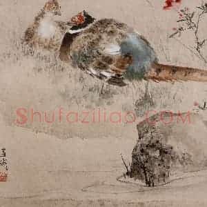 1964年 王雪涛《花鸟册页十开》国画花鸟作品图片赏析