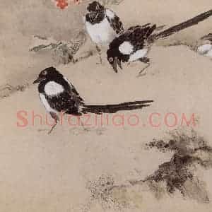 1964年 王雪涛《花鸟册页十开》国画花鸟作品图片赏析