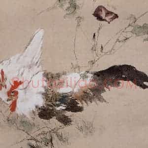 1964年 王雪涛《花鸟册页十开》国画花鸟作品图片赏析