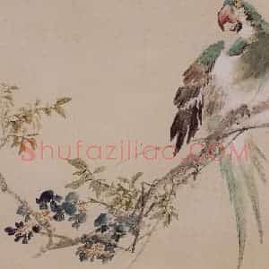 1964年 王雪涛《花鸟册页十开》国画花鸟作品图片赏析