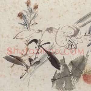 1933年 王雪涛《雪涛墨妙册页》国画花鸟作品图片赏析