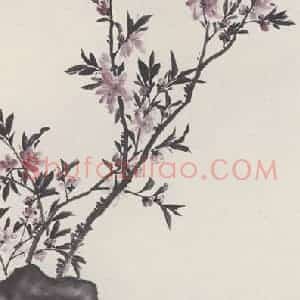 1912年 金城《花鸟图》国画花鸟作品图片赏析