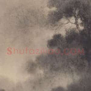 1922年 高剑父《山水图》国画山水作品图片赏析