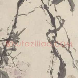 1928年 高剑父《藤箩游蜂图》国画综合作品图片赏析