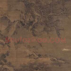 明代 朱端《弘农渡虎图》国画综合作品图片赏析