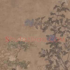 明代 吴彬《佛像图》国画人物作品图片赏析