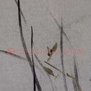 2007年 杨福音《兰花册页》国画花鸟写意作品图片赏析