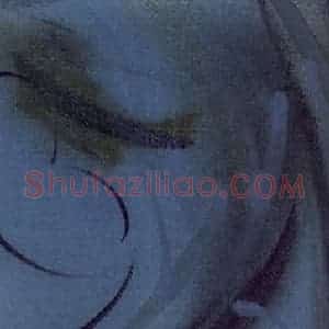 2003年 杨福音《怀着之三》国画人物写意作品图片赏析